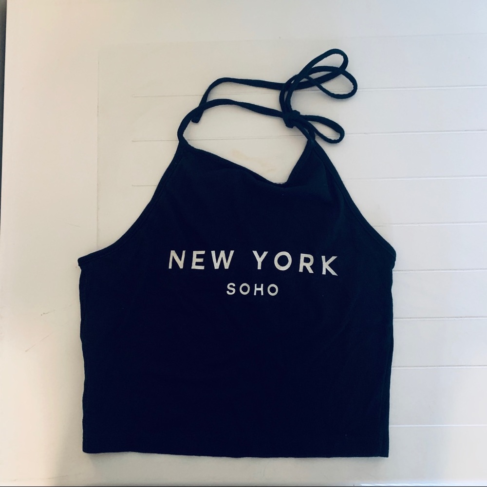 NWT Brandy Melville New York Sachi Halter